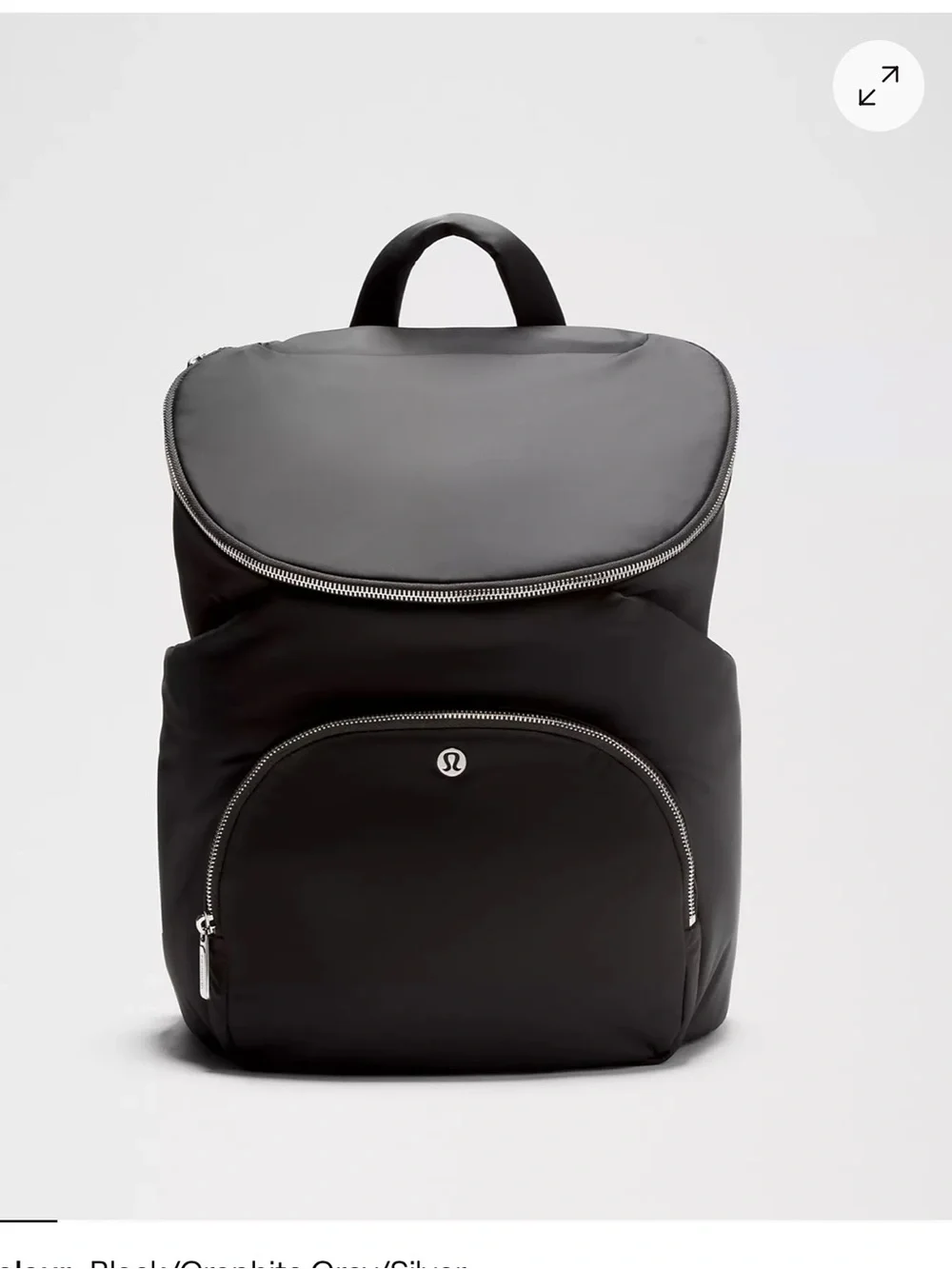Lululemon New Parent Backpack 17L Black Diaper Bag